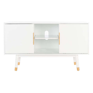 Safavieh Ligia 2 Door Media Stand - White