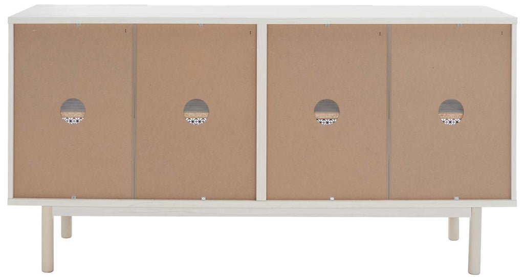 Safavieh Piran 4 Door 2 Shelf Media Stand ??White