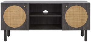 Ophelia 2 Door 2 Shelf Media Stand | Safavieh - MED9615