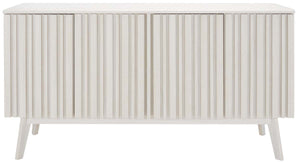 Safavieh Helena 4 Door 4 Shelf Media Stand - White
