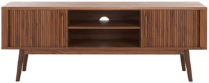 Safavieh Aphra 2 Door 2 Shelf Media Stand - Walnut