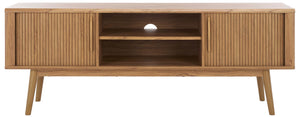 Safavieh Aphra 2 Door 2 Shelf Media Stand - Oak