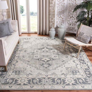 Safavieh Maharaja Rug Collection MHJ423A - Grey / Ivory