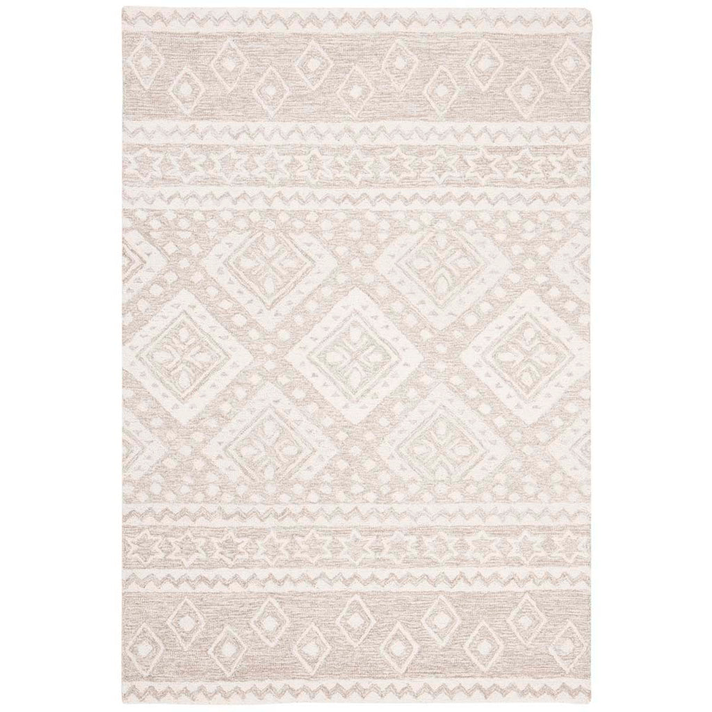 Micro-Loop 501 Rug | Safavieh - MLP501 - Beige / Ivory