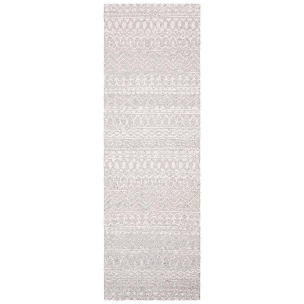 Micro-Loop 502 Rug | Safavieh - MLP502 - Aqua / Ivory
