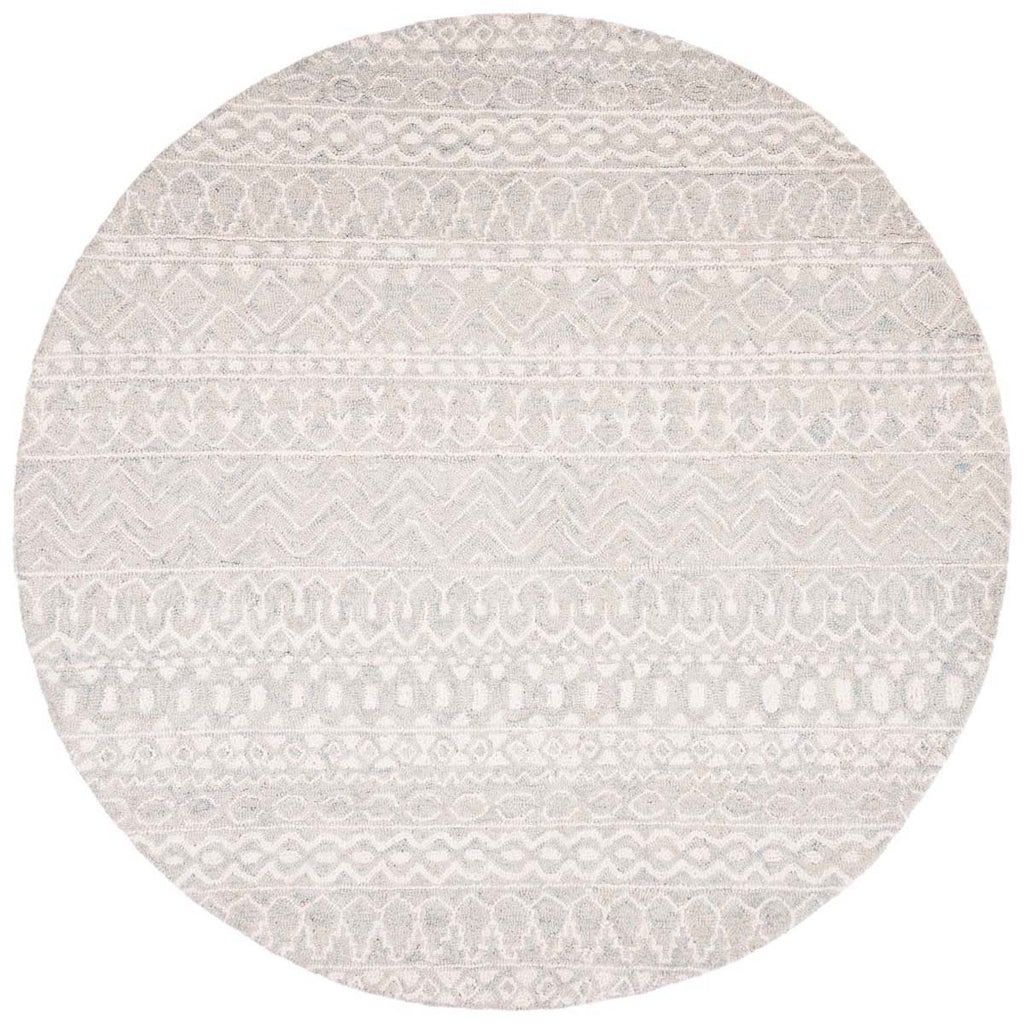 Micro-Loop 502 Rug | Safavieh - MLP502 - Aqua / Ivory