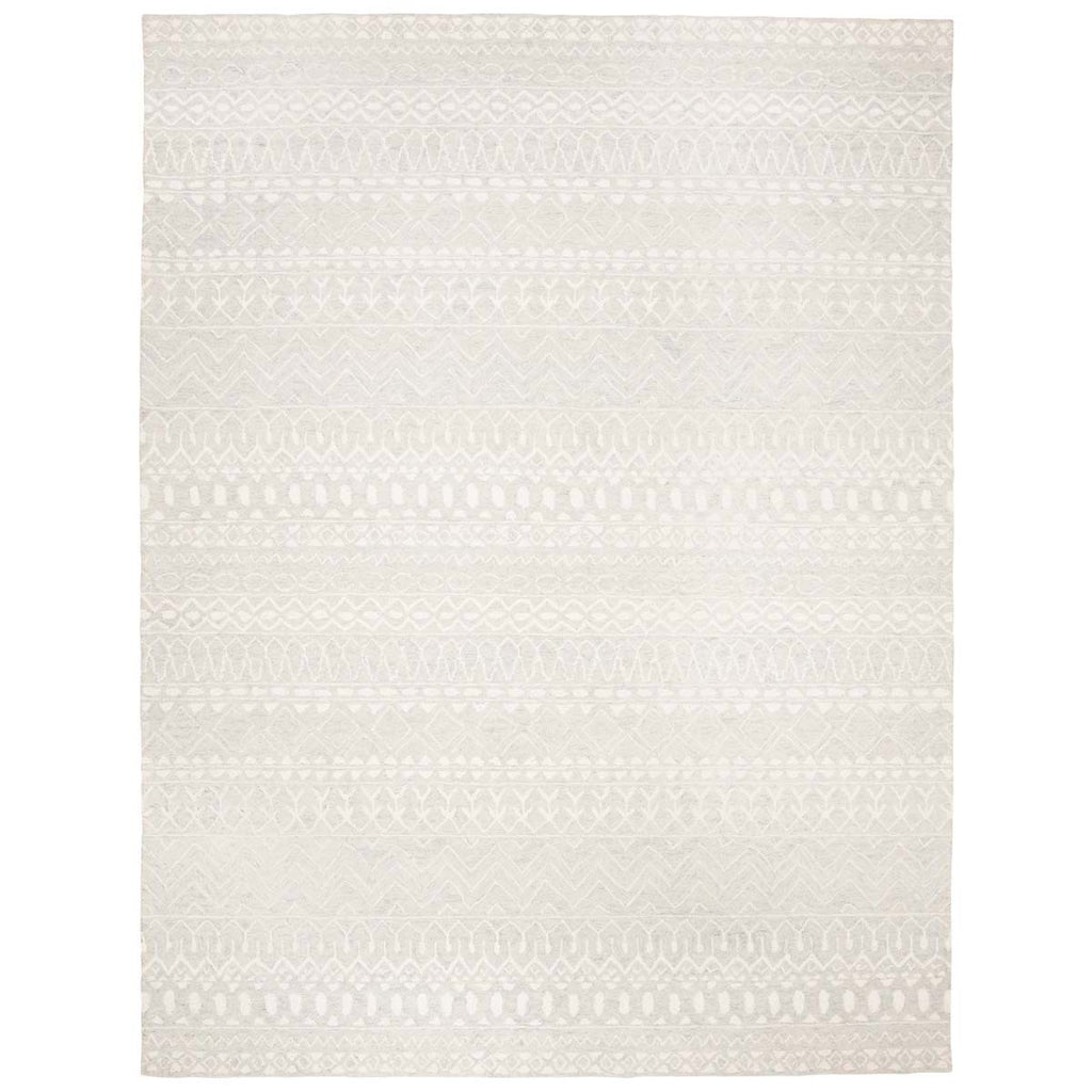 Micro-Loop 502 Rug | Safavieh - MLP502 - Aqua / Ivory