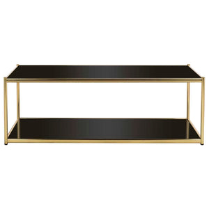 Safavieh Zola Glass Coffee Table - Gold