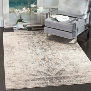 Safavieh Monaco Rug Collection MNC209G - Grey / Multi