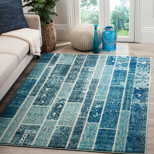 Safavieh Monaco Rug Collection MNC216J - Blue / Multi