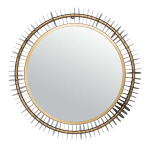 Safavieh Storm Mirror - Brass Antique