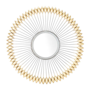 Safavieh Rulan Mirror - Zinc/gold
