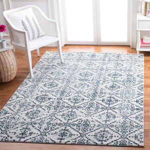 Martha Stewart Rug Collection: MSR0953N - Navy / Ivory