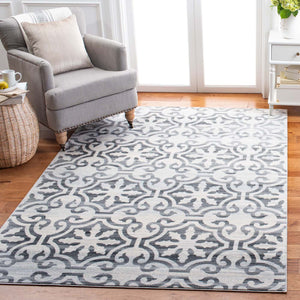 Martha Stewart Rug Collection: MSR0956F - Grey / Ivory