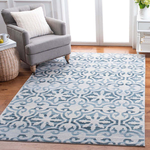 Martha Stewart Rug Collection: MSR0956N - Navy / Ivory