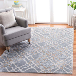 Martha Stewart Rug Collection: MSR0957G - Silver / Ivory