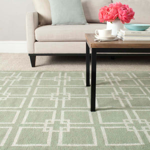 Martha Stewart Rug Collection MSR1151D - Fennel Seed Grn