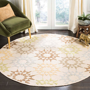 Martha Stewart Rug Collection MSR1843A - Creme