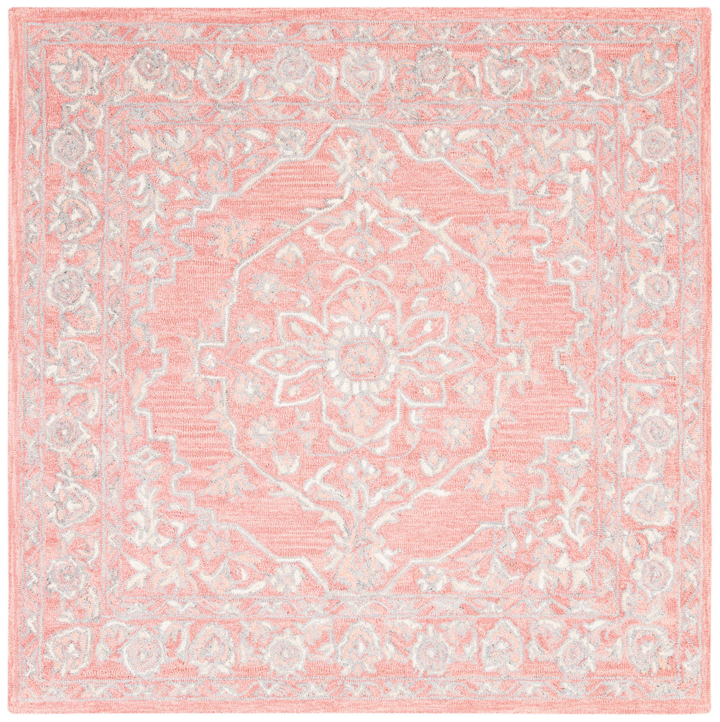 Safavieh Martha Stewart Rug Collection: MSR3370U-9 - Pink / Ivory