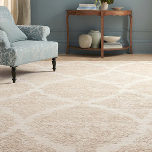 Safavieh Martha Stewart Rug Collection: MSR3376B - Ivory / Beige
