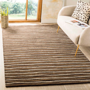 Martha Stewart Rug Collection MSR3619B - Tilled Soil Brn