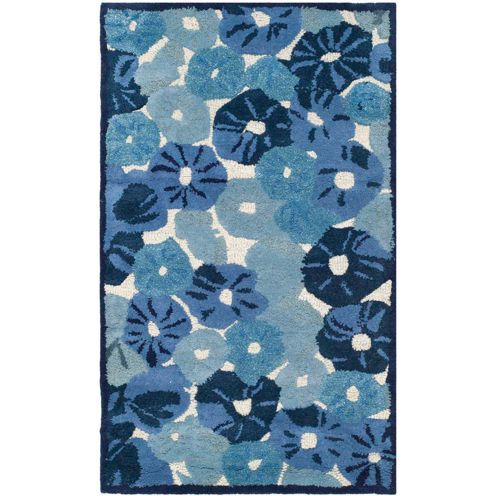 Martha Stewart Rug Collection MSR3625A - Azurite Blue