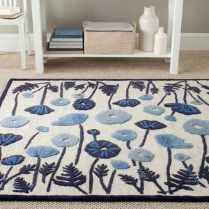 Martha Stewart Rug Collection MSR3627A - Azurite Blue