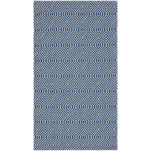 Martha Stewart Rug Collection: MSR401M - Blue / Grey