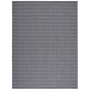 Martha Stewart Rug Collection: MSR411H - Charcoal / Grey
