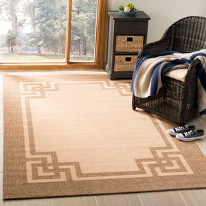 Martha Stewart Rug Collection MSR4122K - Beige / Dark Beig