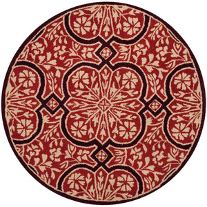 Martha Stewart Rug Collection MSR4551A - Vermillon