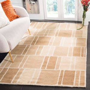 Martha Stewart Rug Collection MSR4559A - Camel / Ivory