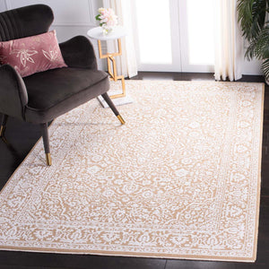 Martha Stewart Rug Collection: MSR8937B - Gold / Ivory