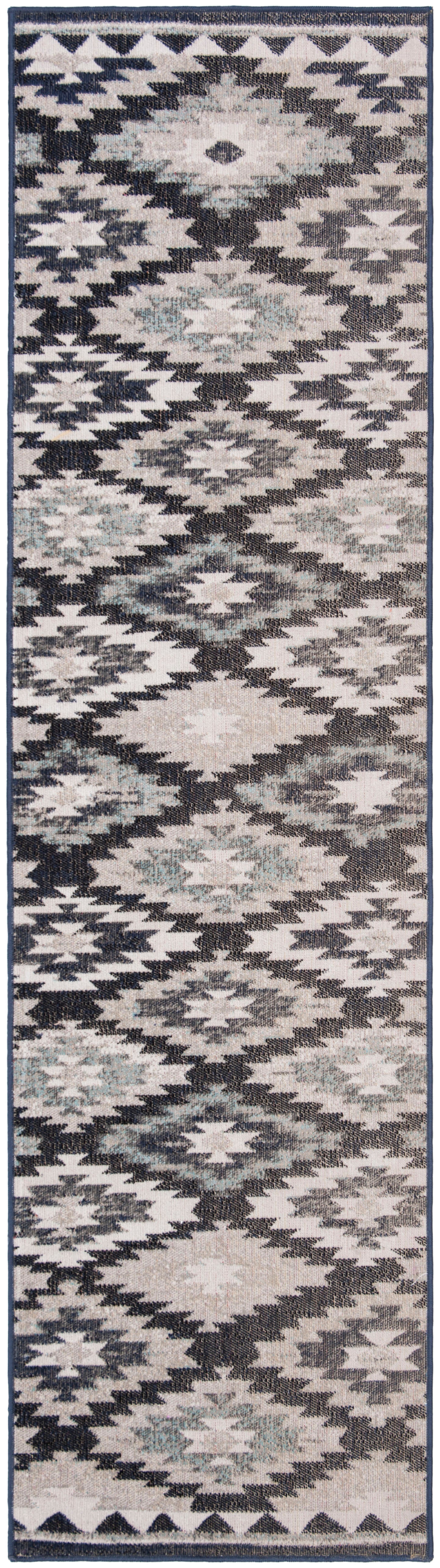 Montage Rug Safavieh Montage Rug Collection MTG216H - Grey / Black