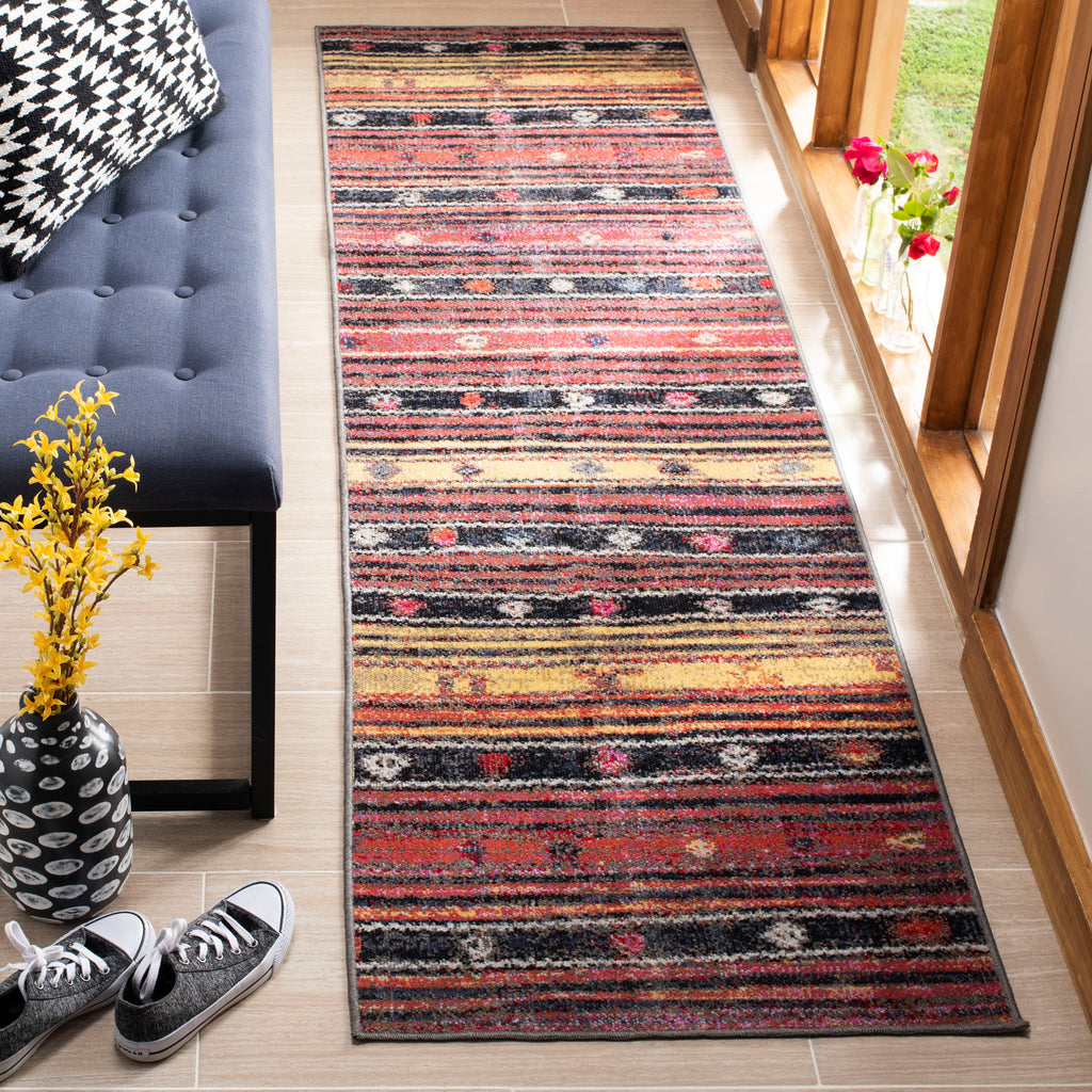 Montage Rug Safavieh Montage Rug Collection MTG217P - Rust / Multi
