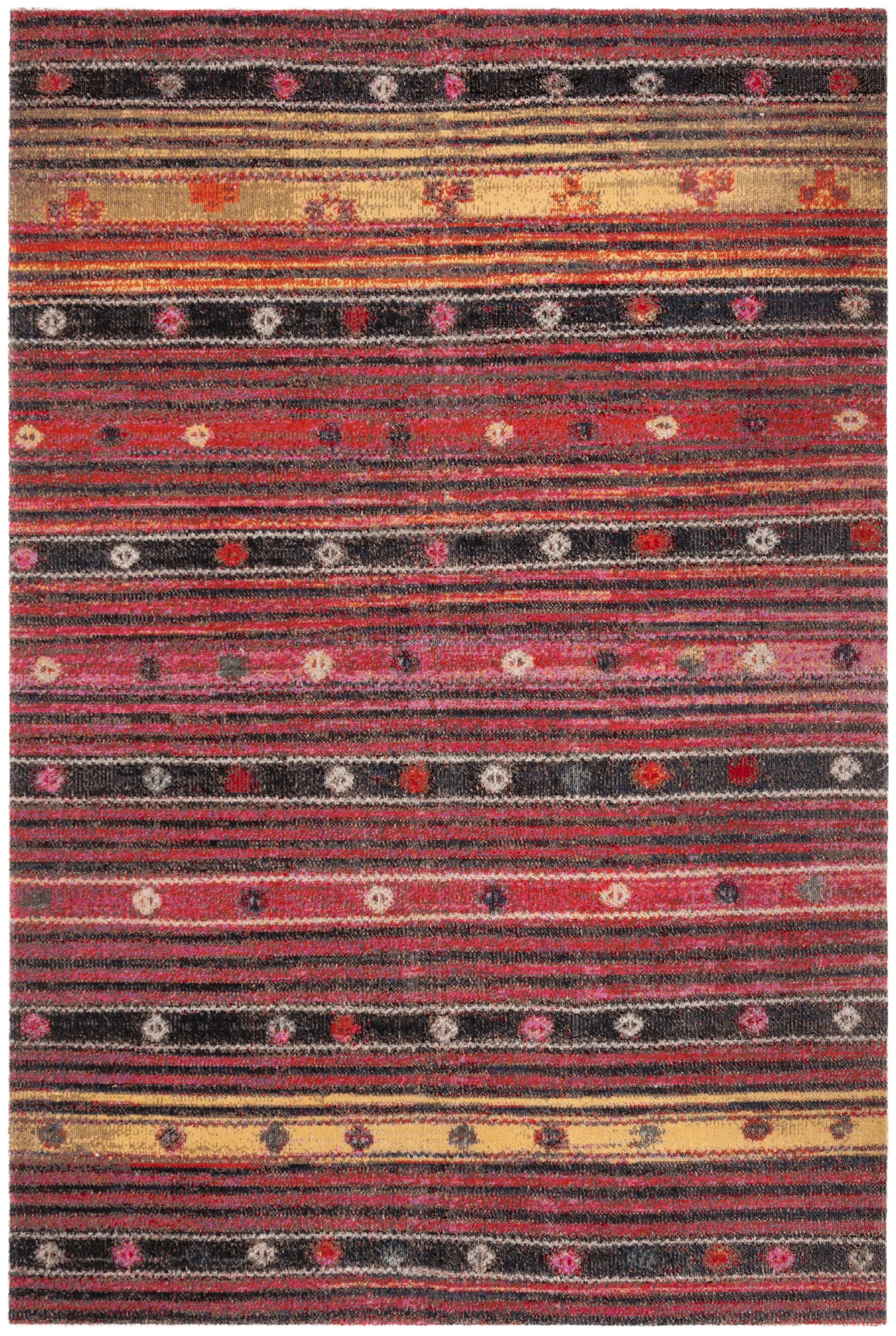 Montage Rug Safavieh Montage Rug Collection MTG217P - Rust / Multi
