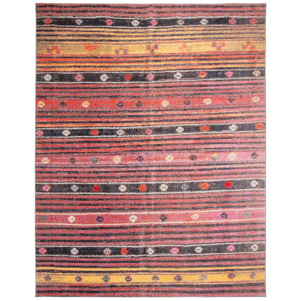 Safavieh Montage Rug Collection MTG217P - Rust / Multi