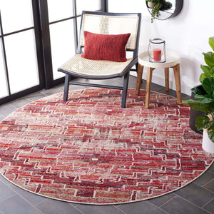 Safavieh Montage 200 Rug Collection MTG241P - Rust / Ivory