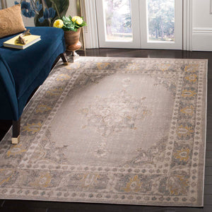 Safavieh Montage Rug Collection MTG308D - Grey / Gold