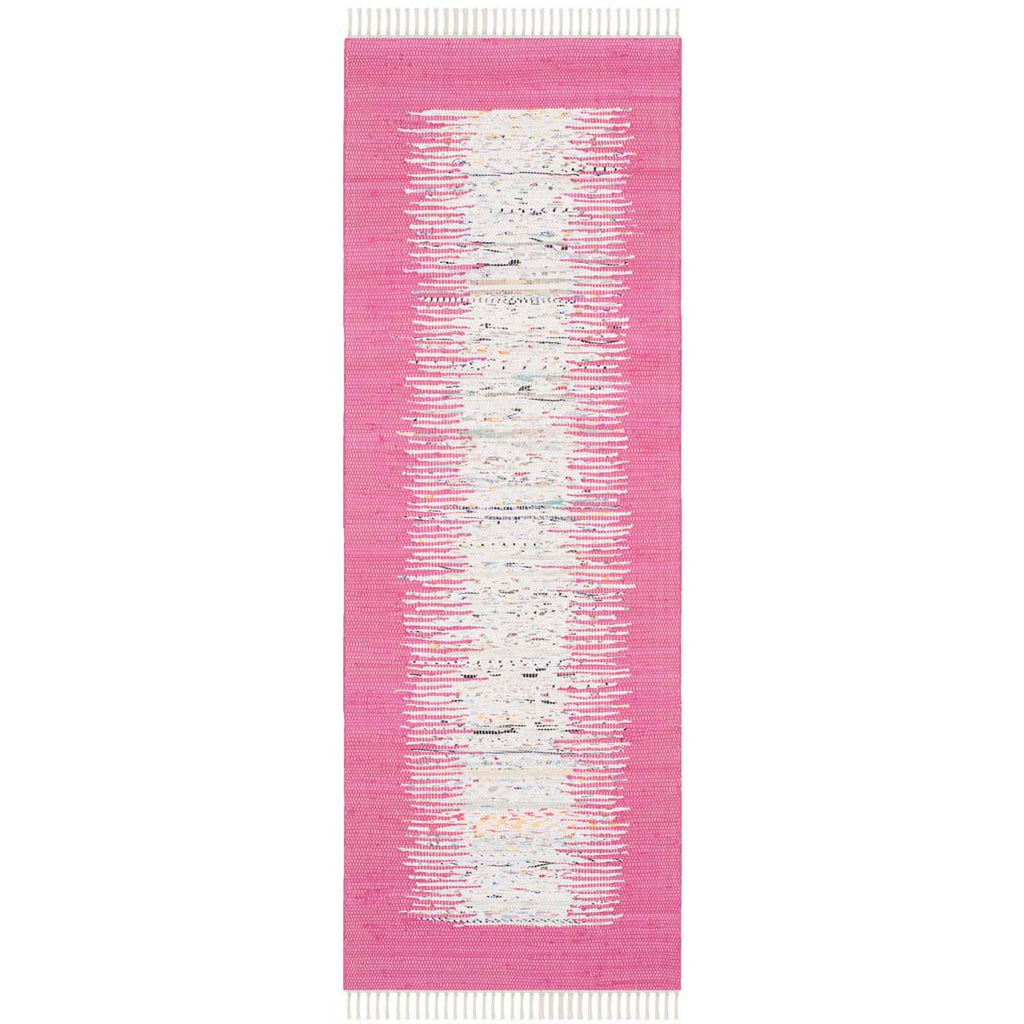 Safavieh Montauk Rug Collection MTK711A - Ivory / Pink