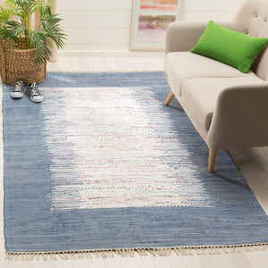 Safavieh Montauk Rug Collection MTK711E - Ivory / Dark Blue
