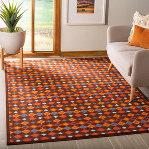 Safavieh Metropolis Rug Collection MTP529-2591 - Brown / Multi