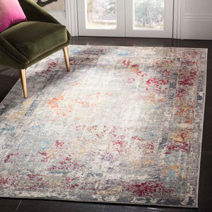 Safavieh Mystique Rug Collection MYS923R - Grey / Multi