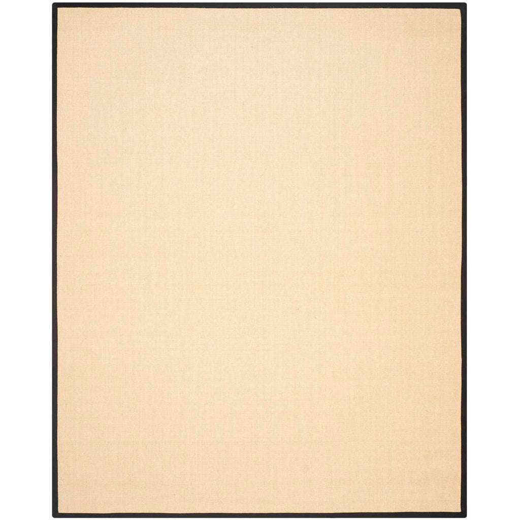 Safavieh Natural Fiber Rug Collection NF441A - Maize / Black
