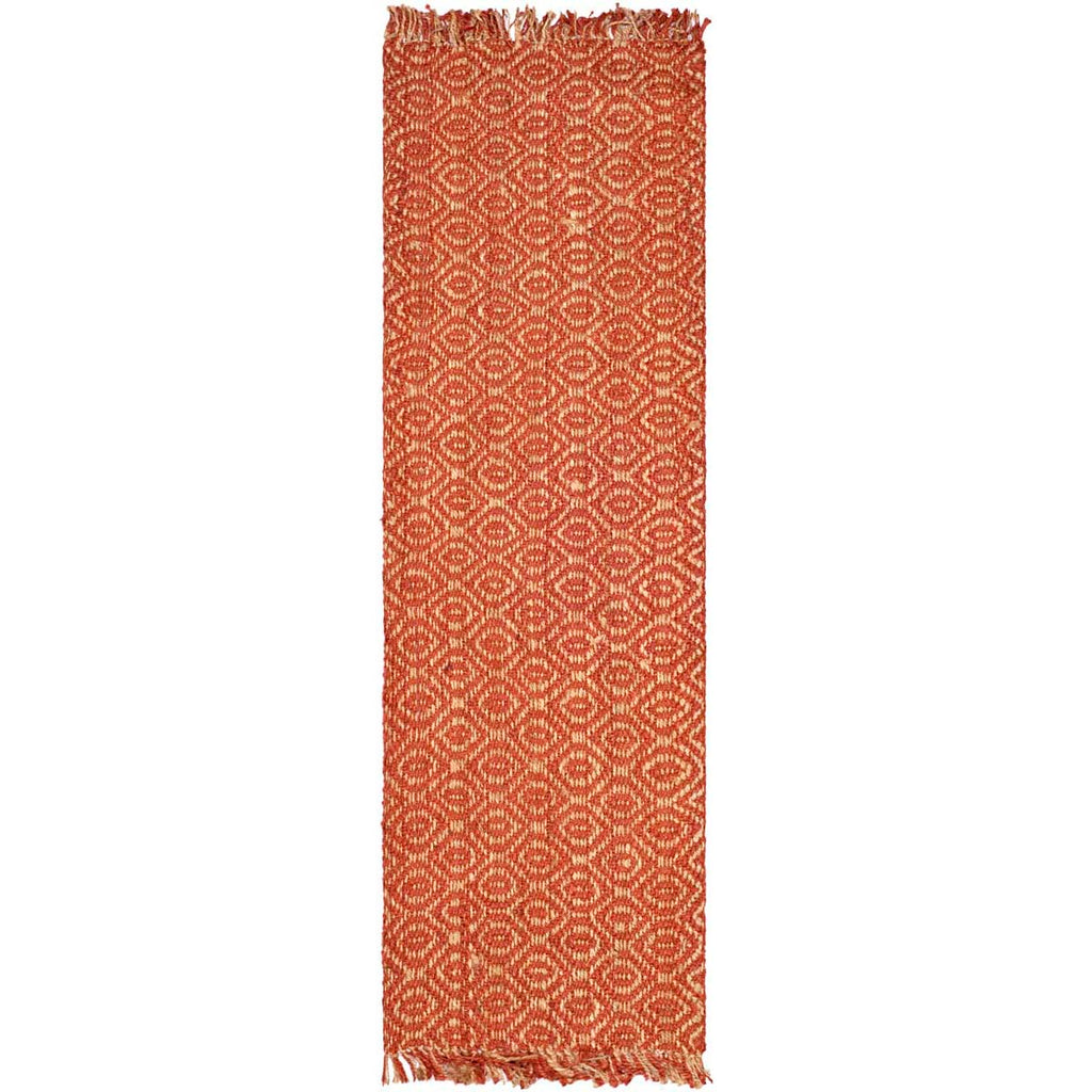 Safavieh Natural Fiber Rug Collection NF445A - Rust