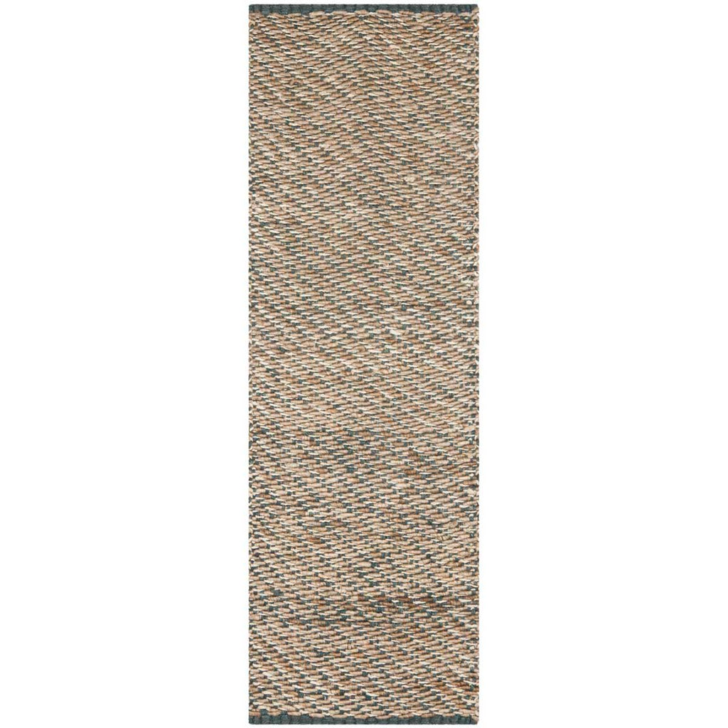 Safavieh Natural Fiber Rug Collection NF454A - Blue / Natural