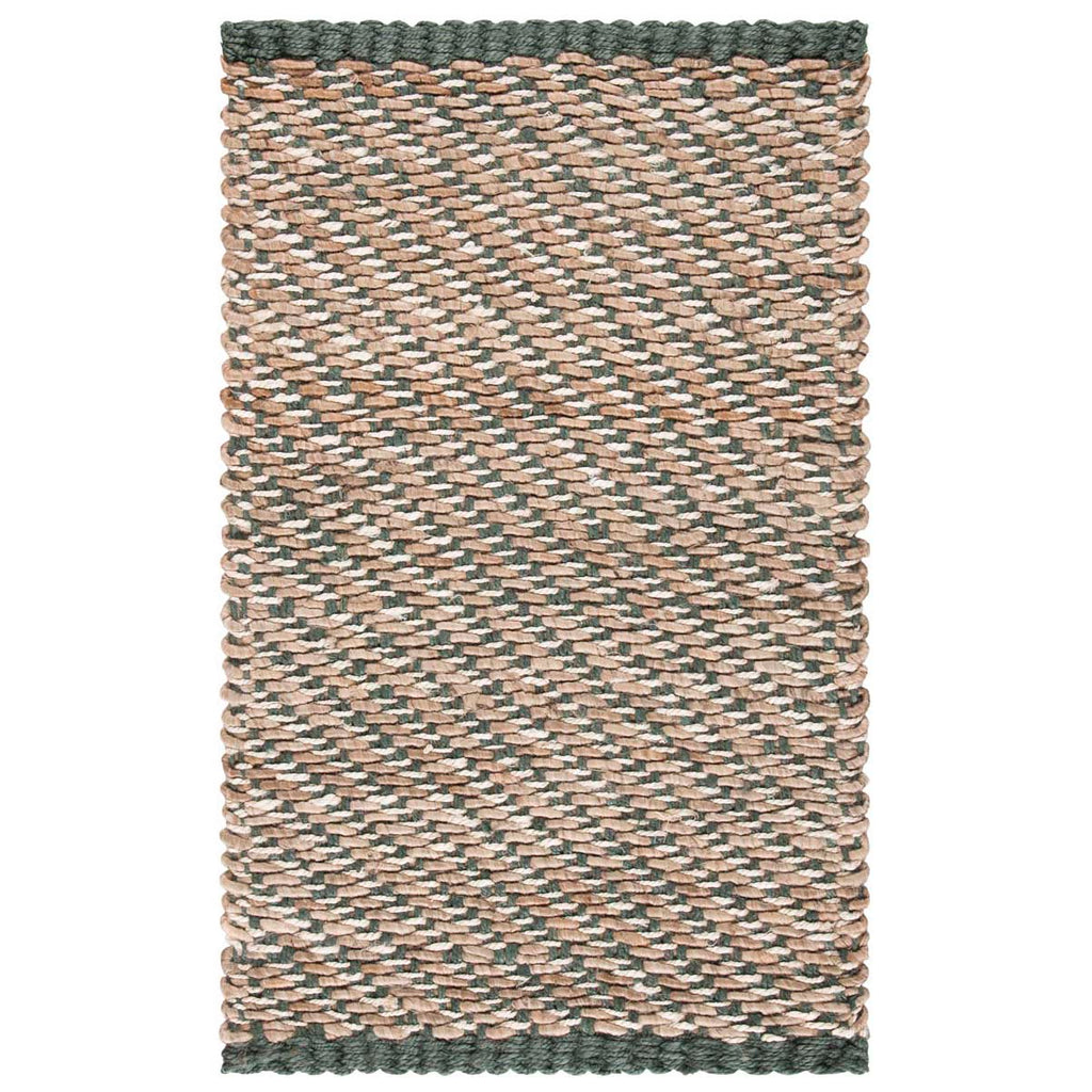 Safavieh Natural Fiber Rug Collection NF454A - Blue / Natural