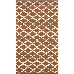 Safavieh Newport Rug Collection NPT211C - Chocolate / Ivory
