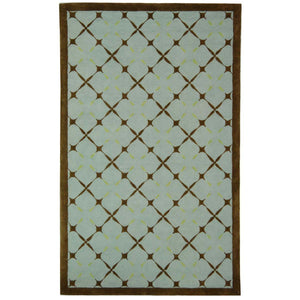 Safavieh Newport Rug Collection NPT421A - Blue / Brown