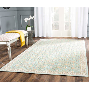 Safavieh Newport Rug Collection NPT443D - Aquamarine / Beige